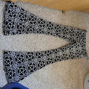 Killstar Pentagram Bellbottoms